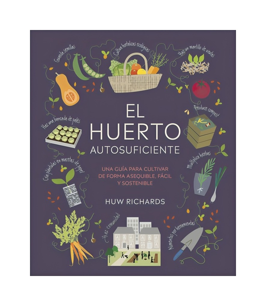 LIBRO EL HUERTO AUTOSUFICIENTE DK DK - 1