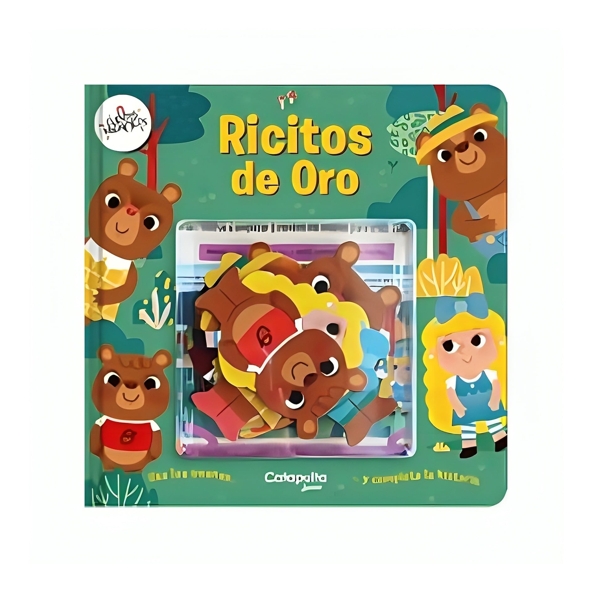 LIBRO CUENTOS MAGNÉTICOS: RICITOS DE ORO - RECLASIFICAR / CATAPULTA JUNIOR - 1