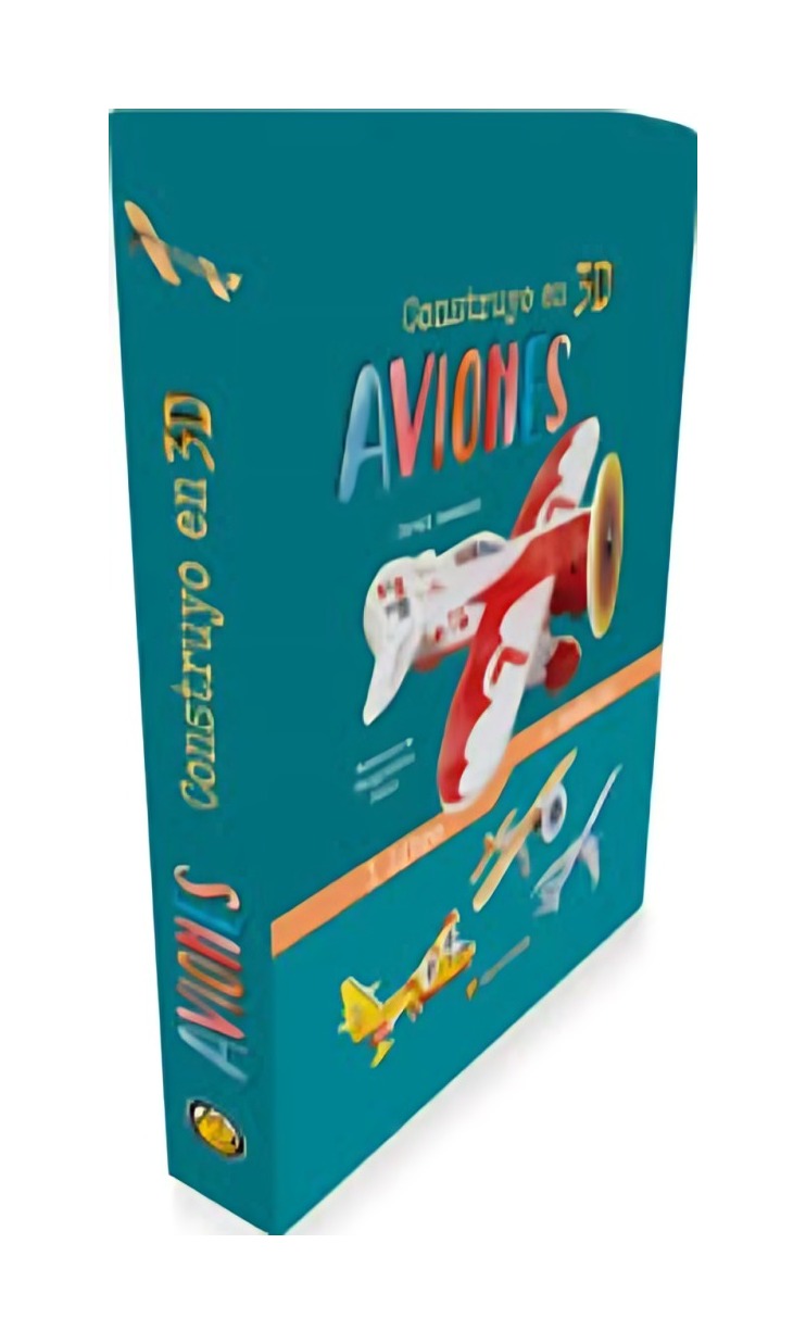 LIBRO CONSTRUYENDO EN 3D AVIONES - EL GATO DE HOJALATA - 1