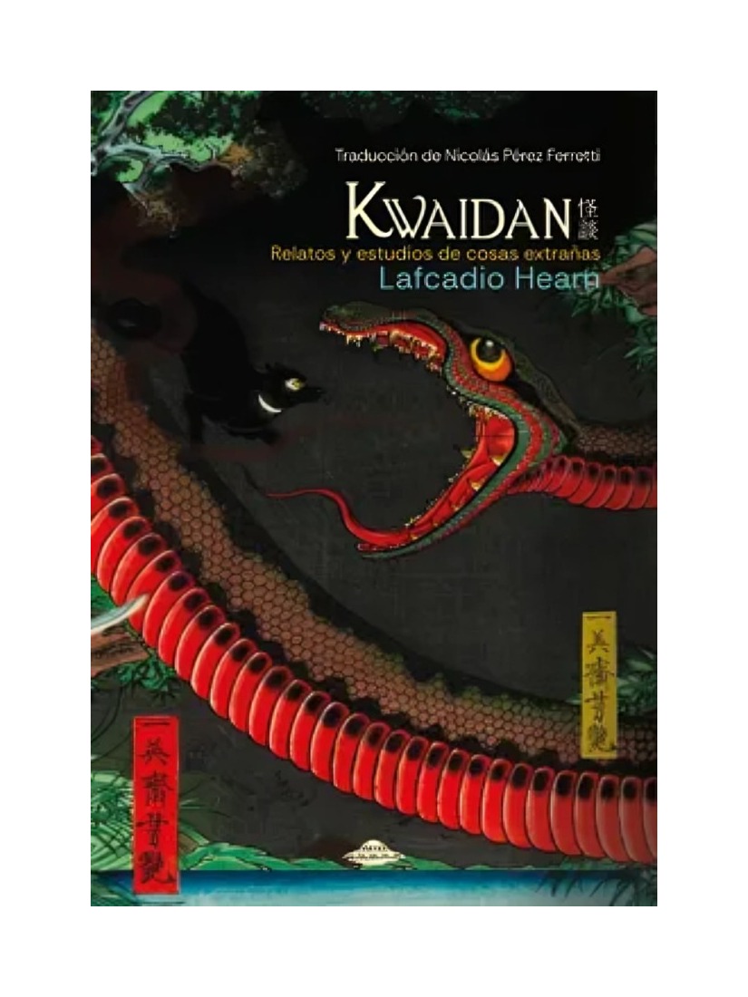 LIBRO KWAIDAN / LAFCADIO HEARN / ABDUCCION - 1