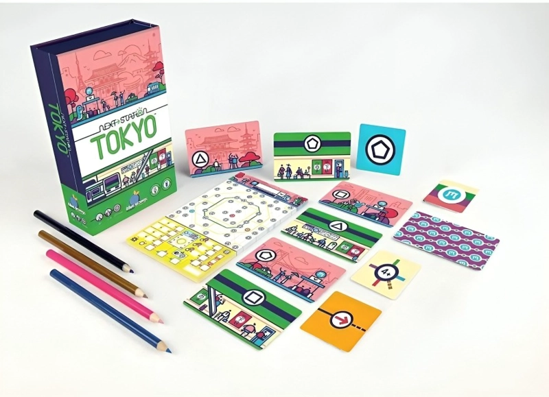 JUEGO MESA TOP10BOOKS NEXT STATION TOKYO - 2