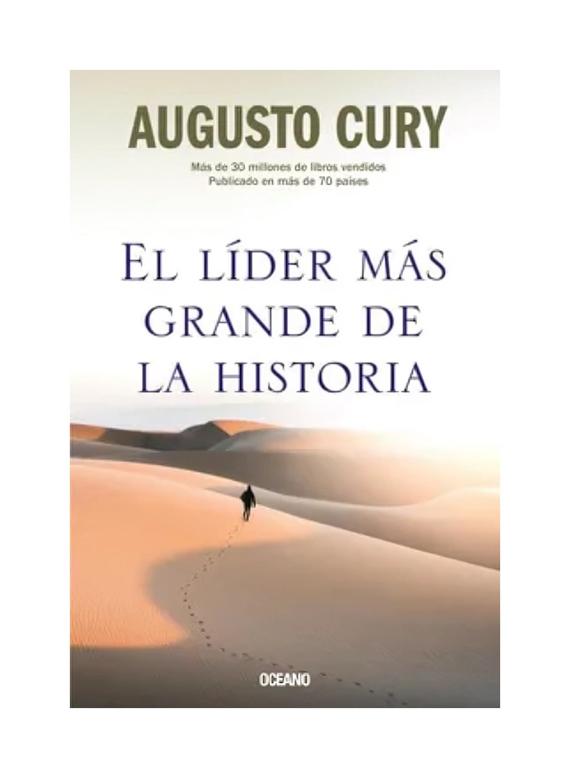 LIBRO EL LIDER MAS GRANDE LA HISTORIA - AUGUSTO CURY / OCEANO - 1