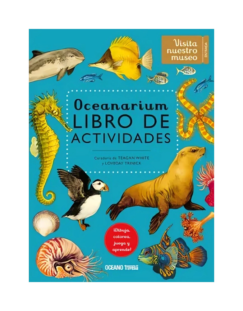 LIBRO OCEANARIUM. DE ACTIVIDADES TRAVESIA TEAGAN WHITE - 1
