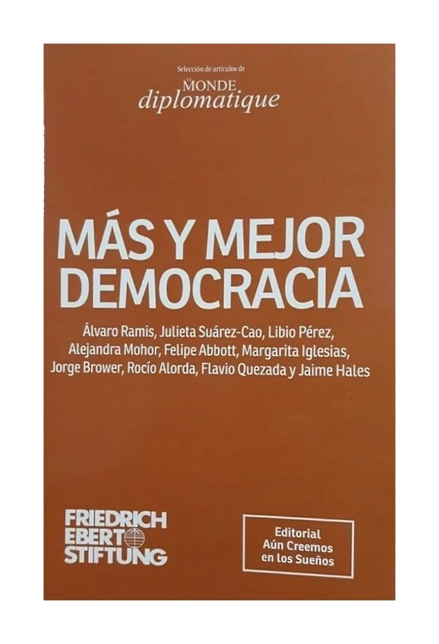 LIBRO MÁS Y MEJOR DEMOCRACIA LE MONDE DIPLOMATIQUE VARIOS AUTORES - 1