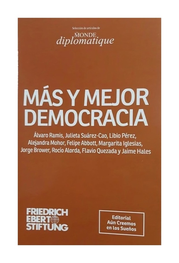 LIBRO MÁS Y MEJOR DEMOCRACIA LE MONDE DIPLOMATIQUE VARIOS AUTORES - 1
