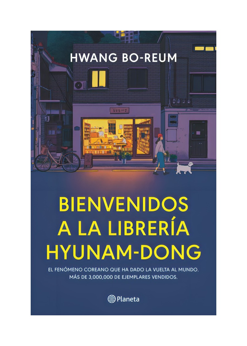 LIBRO BIENVENIDOS A LA LIBRERÍA HYUNAM HWANG BO-REUM PLANETA - 1