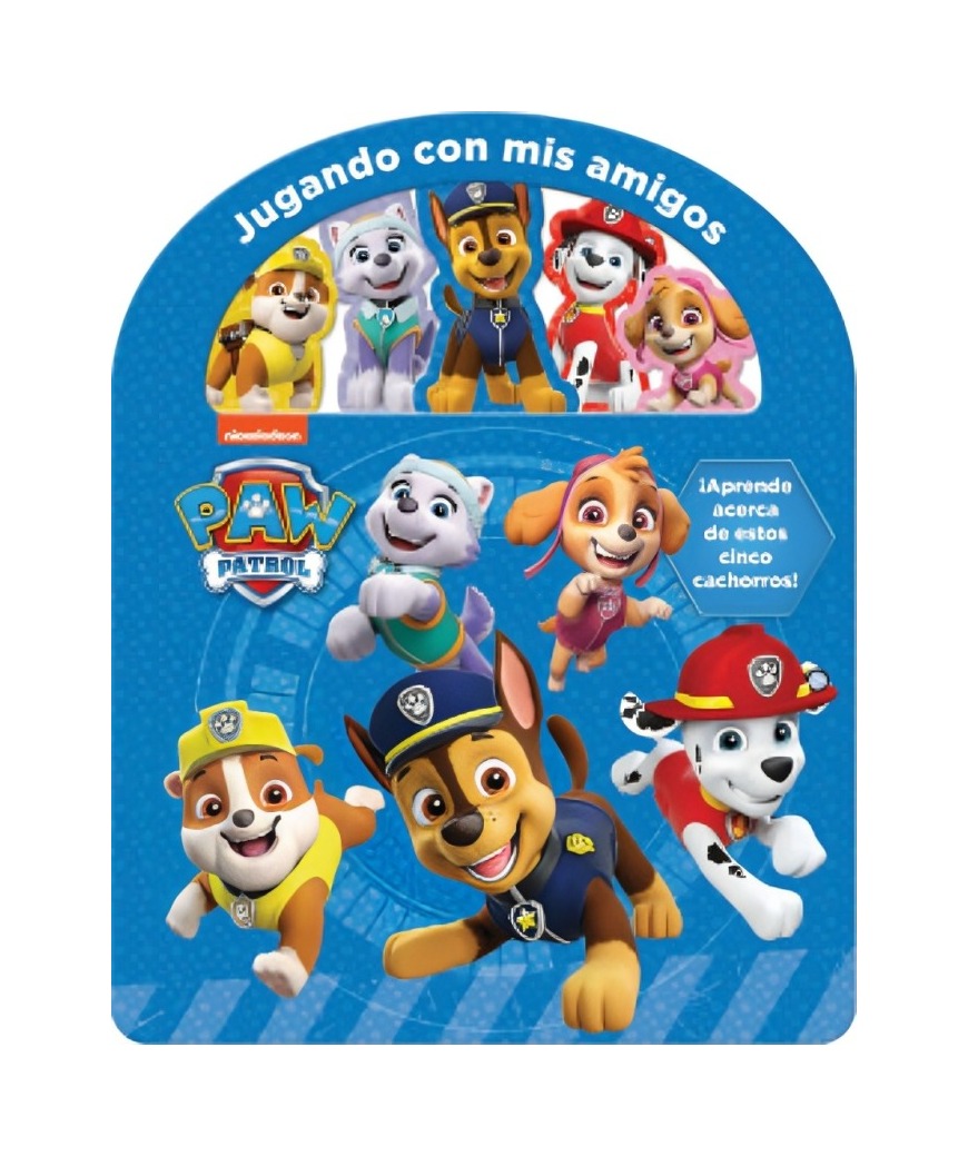 LIBRO PLAYING WITH MY FRIENDS PAW PATROL - VARIOS AUTORES / PLANETA JUNIOR - 1