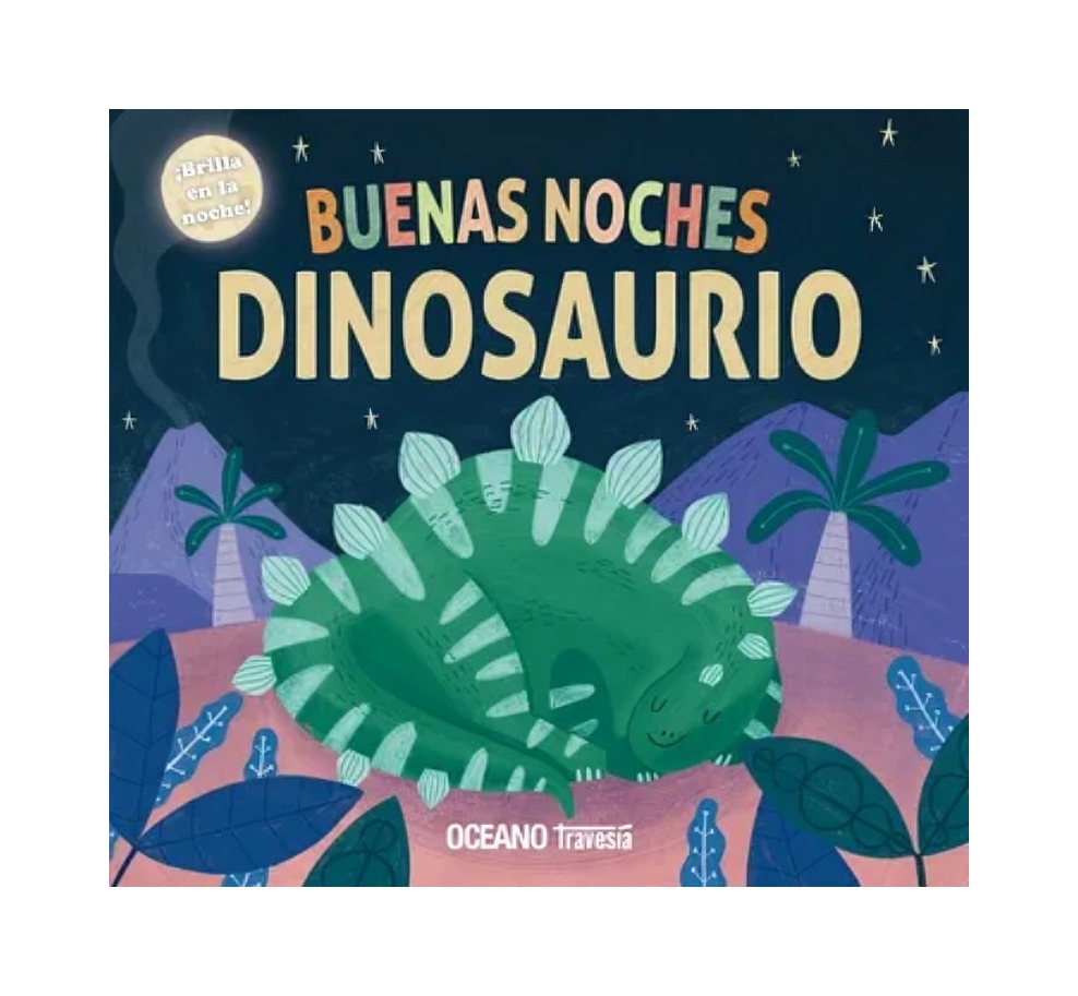 LIBRO BUENAS NOCHES DINOSAURIO - PRIDDY BOOKS / OCEANO TRAVESIA - 1
