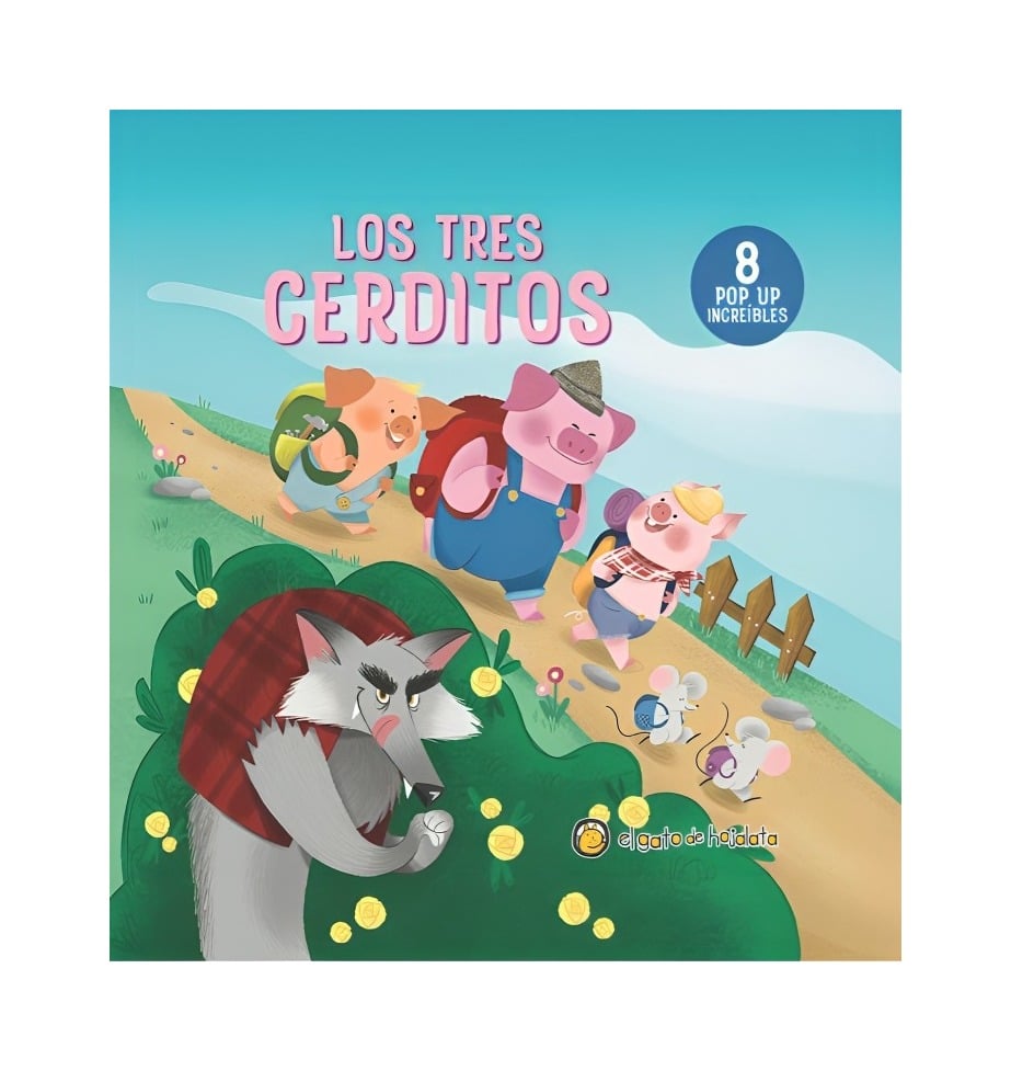 LIBRO LOS TRES CERDITOS - EL GATO DE HOJALATA - 1