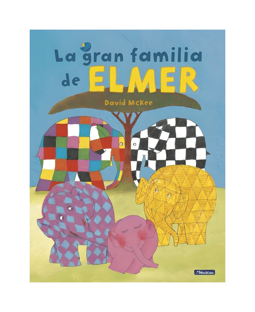 LIBRO LA GRAN FAMILIA DE ELMER - DAVID MCKEE / BEASCOA - 1