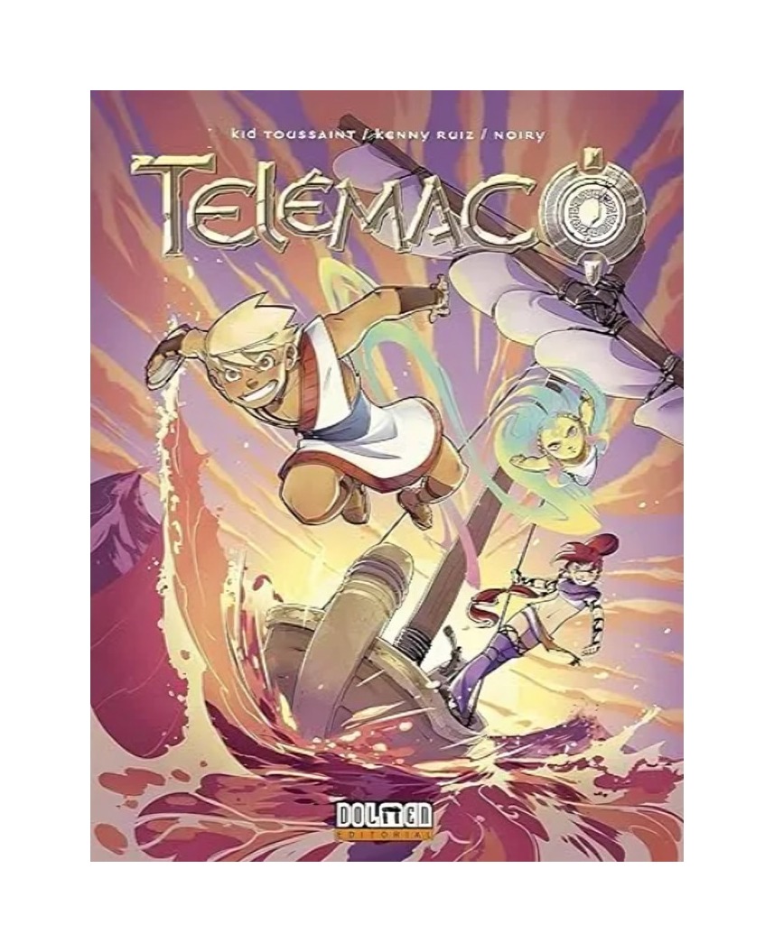 LIBRO TELEMACO 1 EN BUSCA DE ULISES - KID TOUSSAINT - DOLMEN - 1