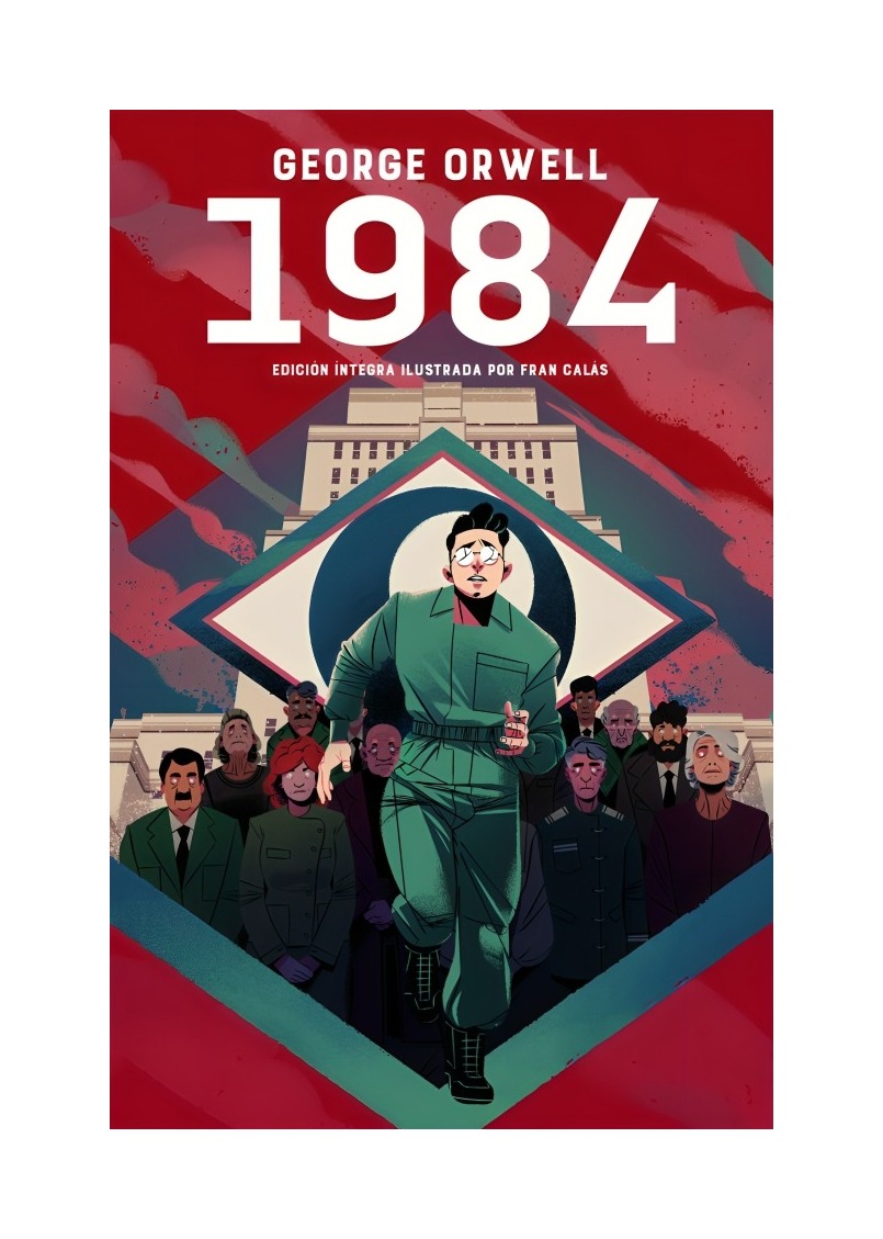 LIBRO 1984 - ED. ILSUTRADA ALFAGUARA INFANTIL JUVENIL GEORGE ORWELL - 1