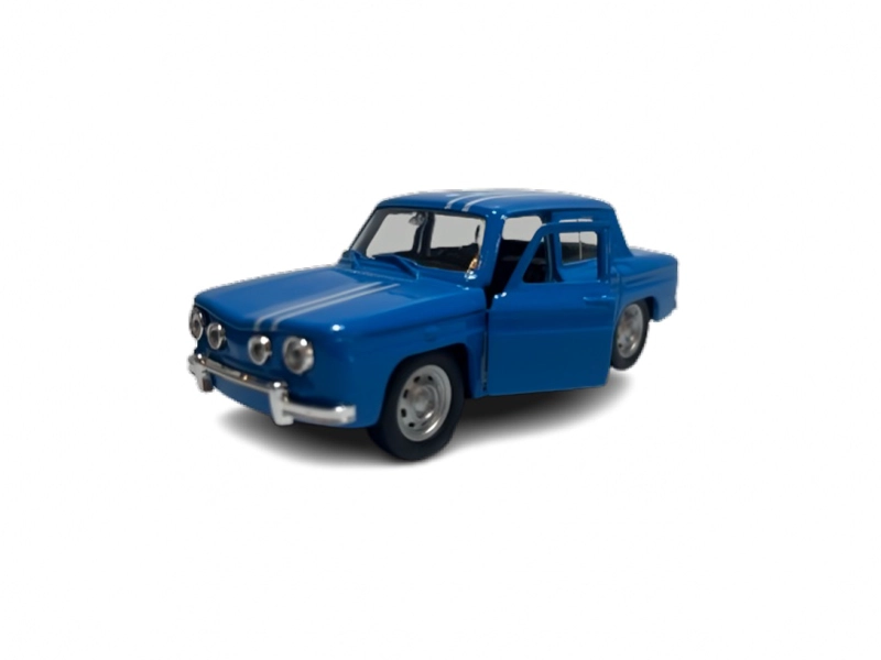 AUTO TOP10BOOKS RENAULT R8. V MINIATURA WELLY. ESCALA 1:34 -1960S AZUL - 1