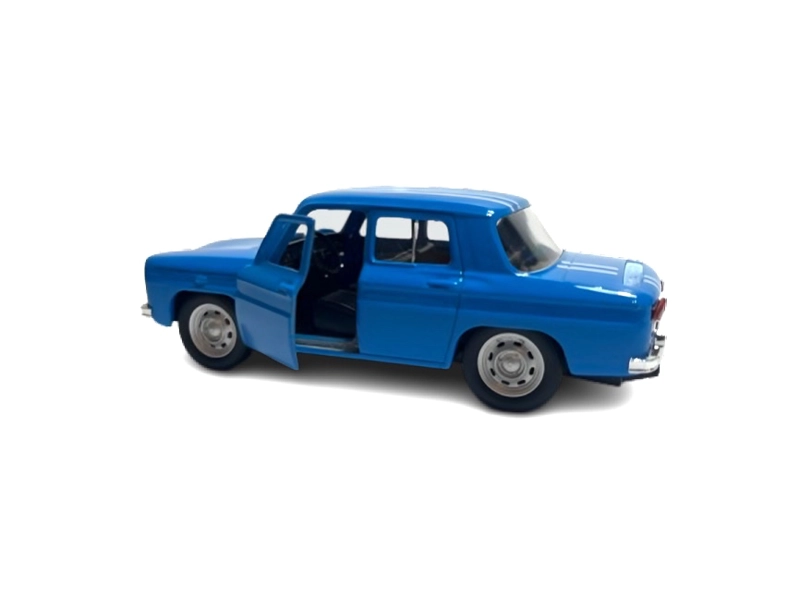 AUTO TOP10BOOKS RENAULT R8. V MINIATURA WELLY. ESCALA 1:34 -1960S AZUL - 2