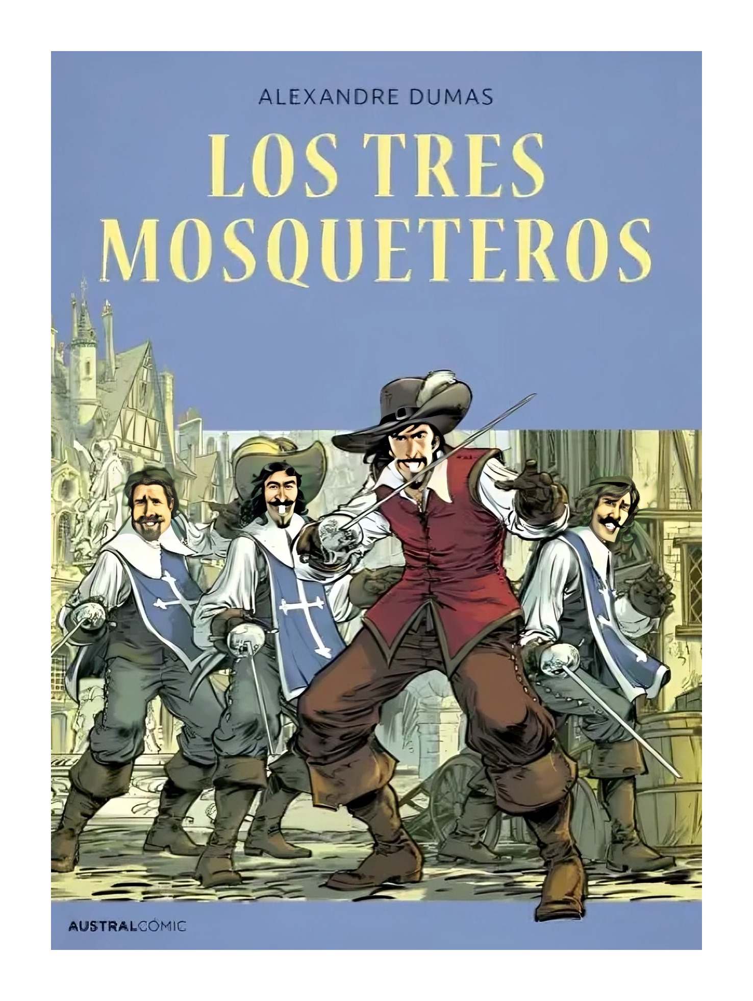 LIBRO LOS TRES MOSQUETEROS (COMIC) - LOS TRES MOSQUETEROS ( - 1