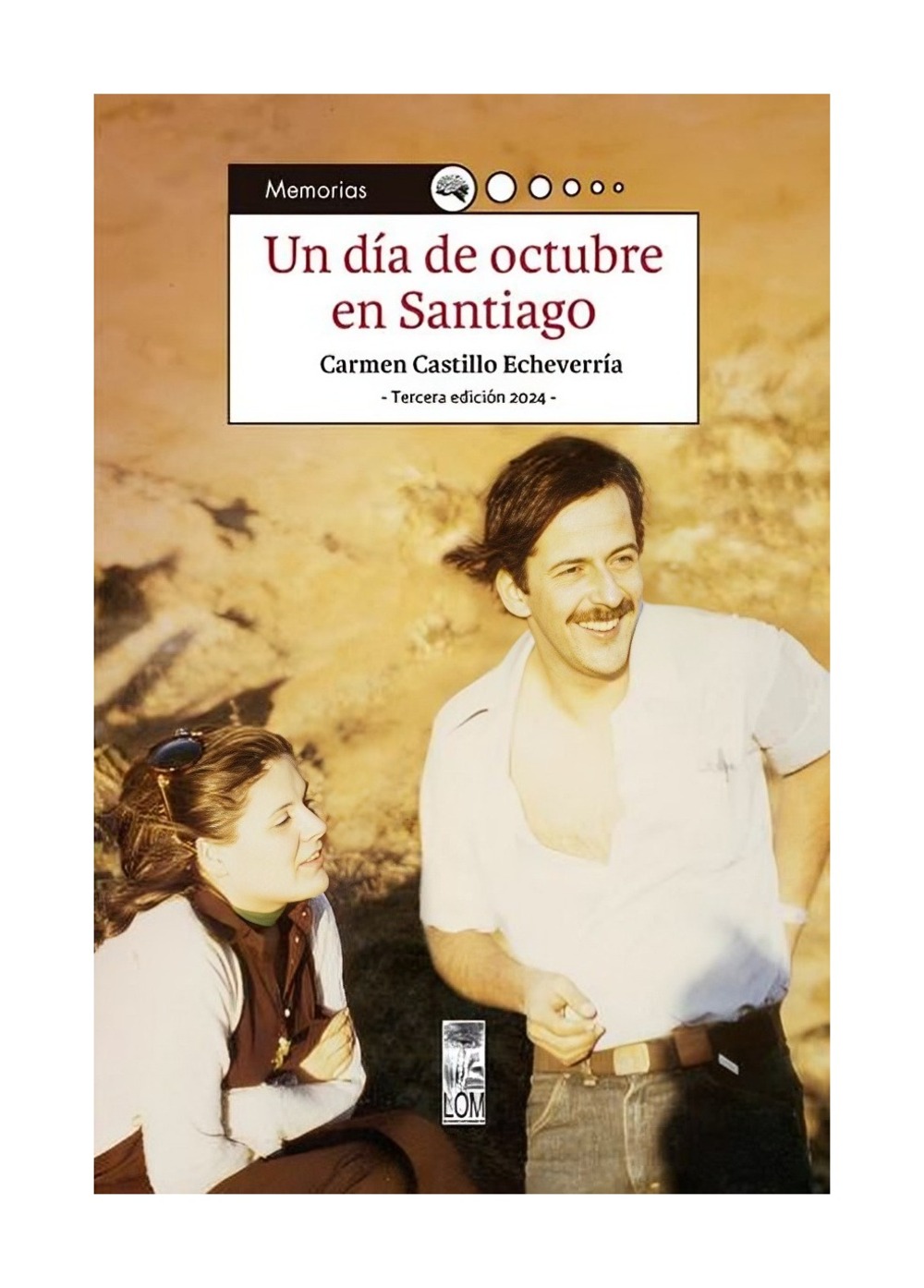 LIBRO UN DIA DE OCTUBRE EN SANTIAGO / LOM / CARMEN CASTILLO - 1