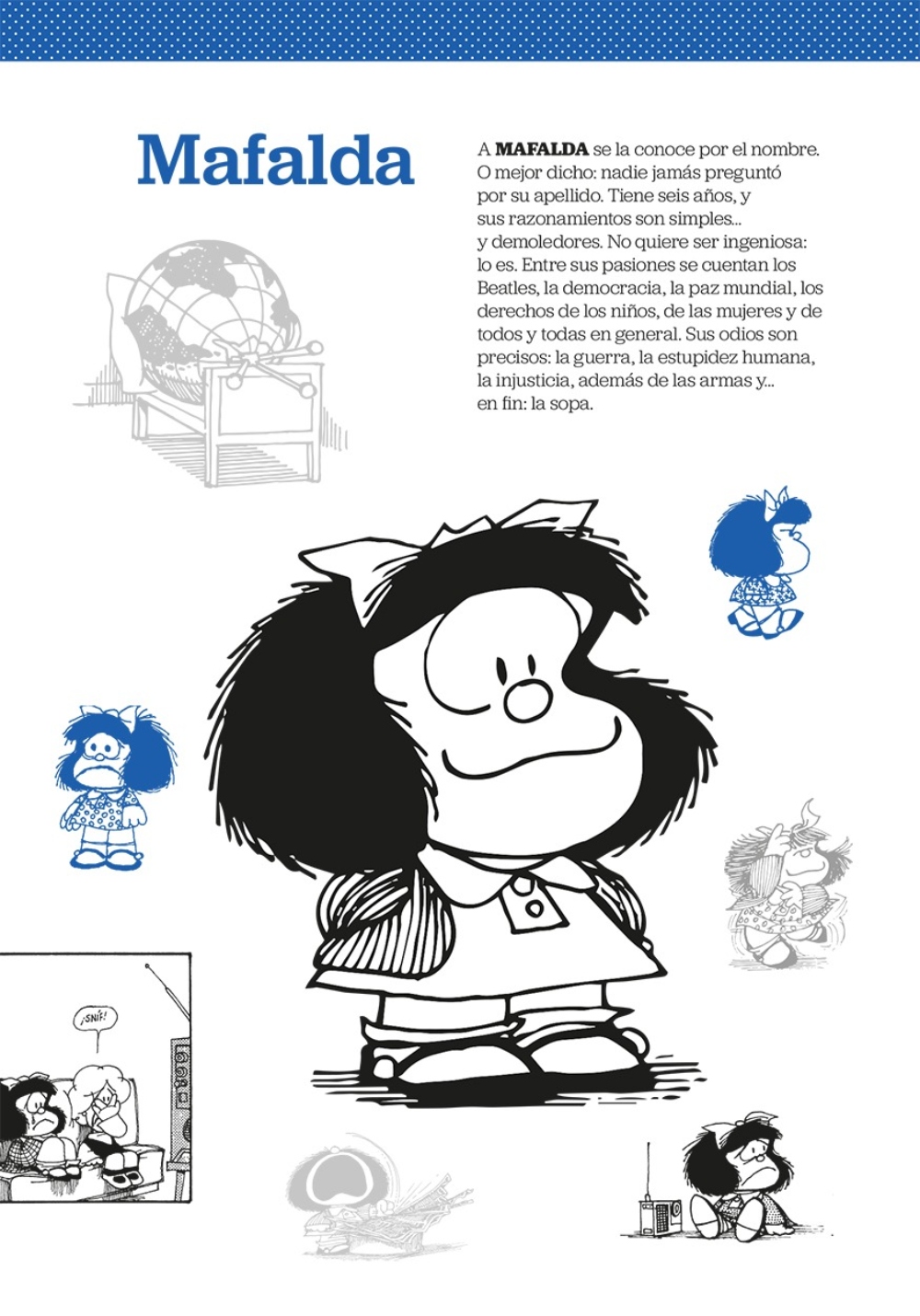 AGENDA TOP10BOOKS MAFALDA 2025 ANILLADA COLUMNA VERDE QUINO - 2