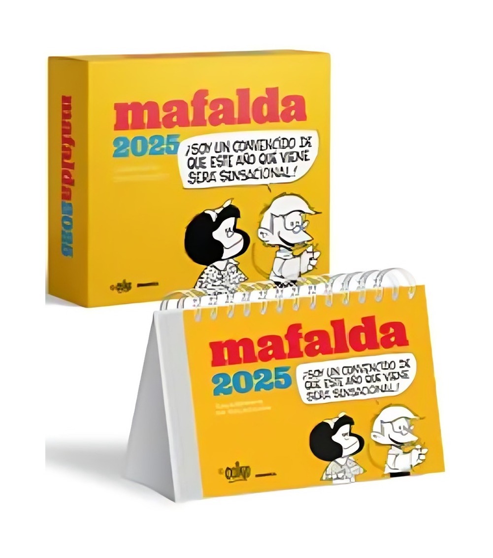 CALENDARIO DE COLECCIÓN TOP10BOOKS MAFALDA 2025 QUINO - 1
