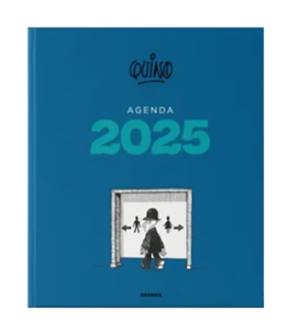 AGENDA TOP10BOOKS QUINO 2025 ENCUADERNADA AZUL - 1