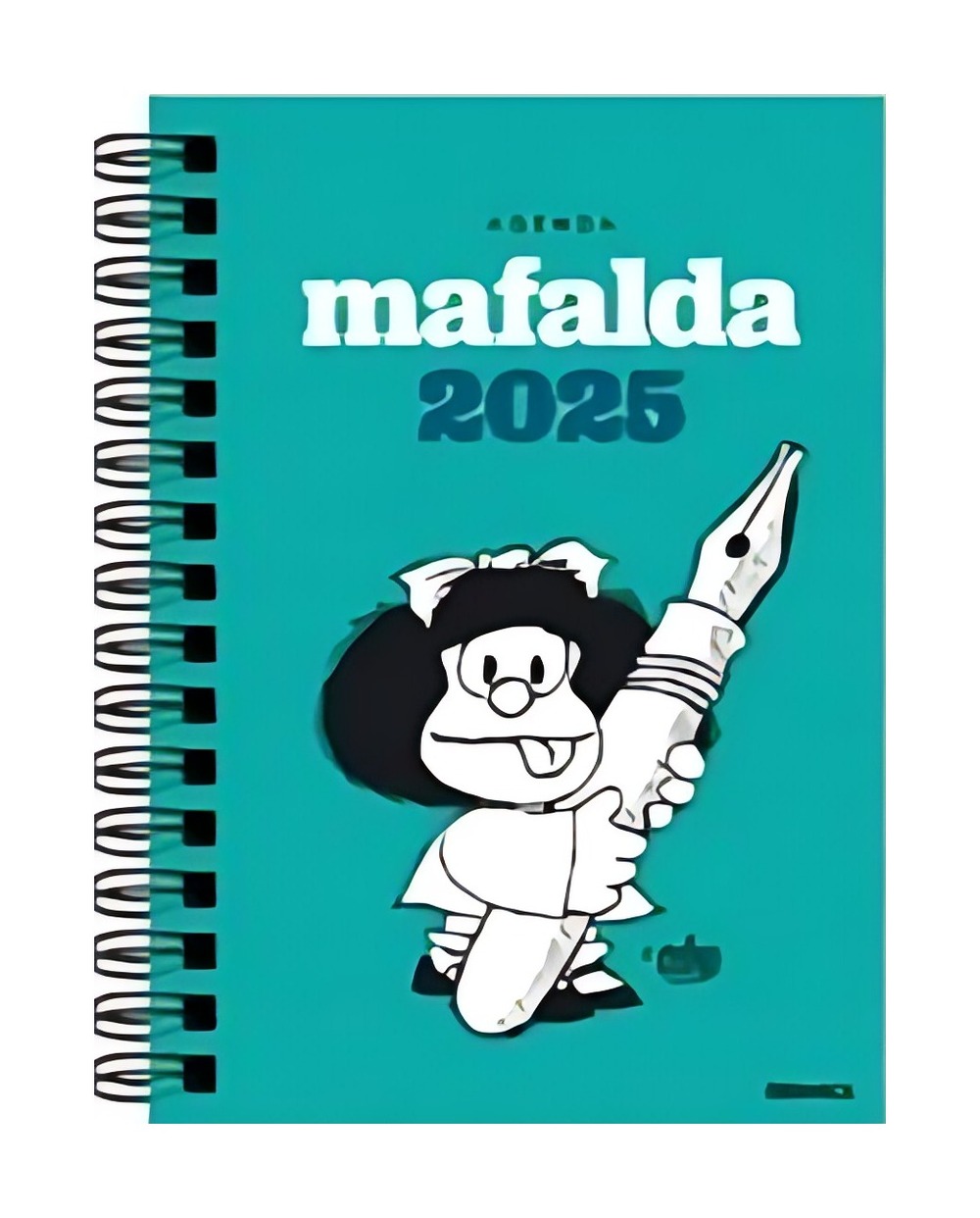AGENDA TOP10BOOKS MAFALDA 2025 DIA POR PÁGINA QUINO - 1