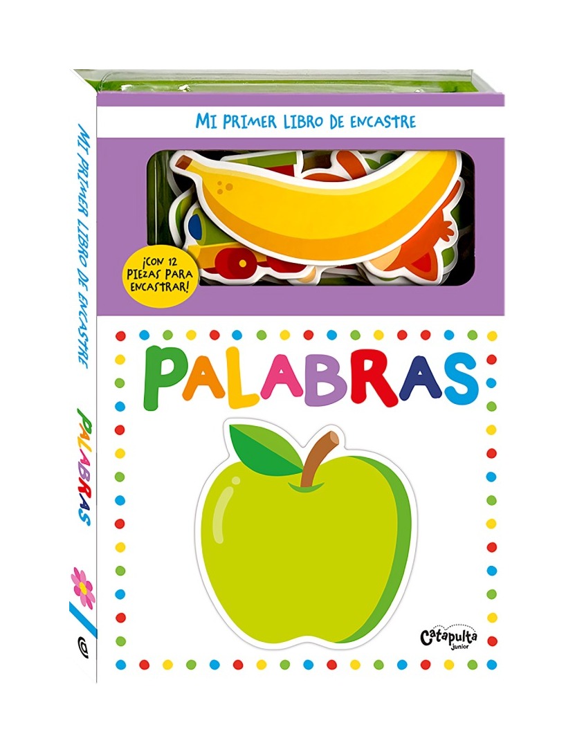 MI PRIMER LIBRO DE ENCASTRE: PALABRAS - CATAPULTA - 1