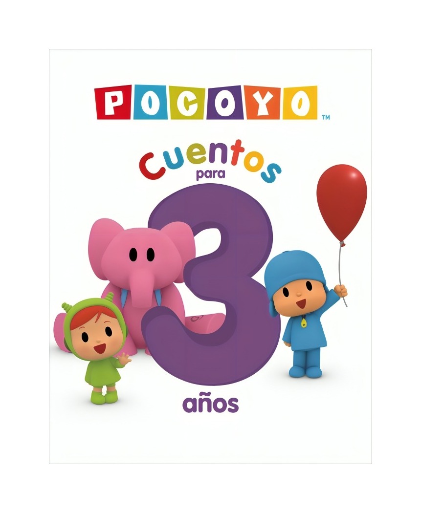 LIBRO POCOYO CUENTOS PARA 3 AÑOS / ALTEA / ANIMAJ - 1