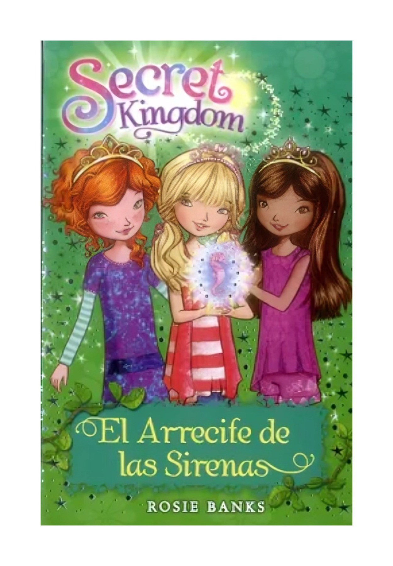 LIBRO SECRET KINGDOM 4 EL ARRECIFE DE LAS SIRENAS / OCEANO GRAN TRAVESIA / ROSI - 1