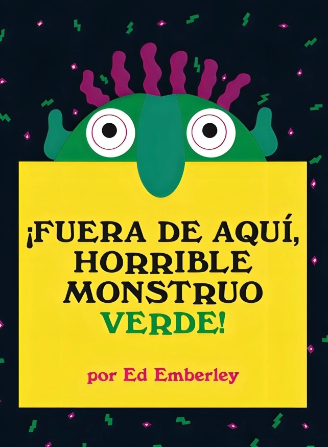 LIBRO FUERA DE AQUI HORRIBLE MONSTRUO VERDE / OCE ANO TRAVESIA / ED EMBERLY - 1