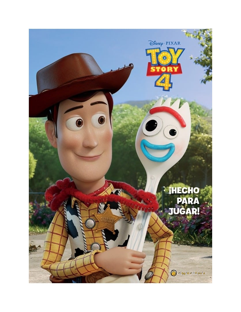 LIBRO HECHO PARA JUGAR - TOY STORY 4 MEJORE / EL GATO DE HOJALATA / VARIOS - 1