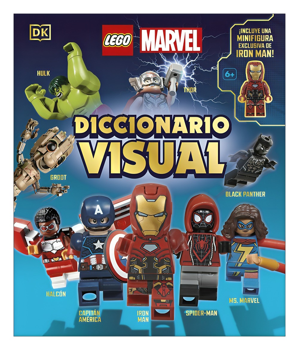 LIBRO LEGO MARVEL: EL DICCIONARIO VISUAL / DK / DK DK - 1