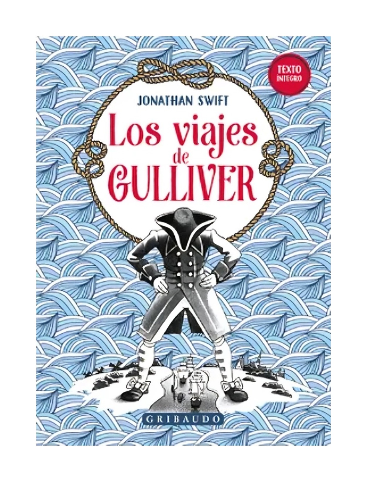 LIBRO LOS VIAJES DE GULLIVER / OCEANO TRAVESIA / JONATHAN SWIFT - 1