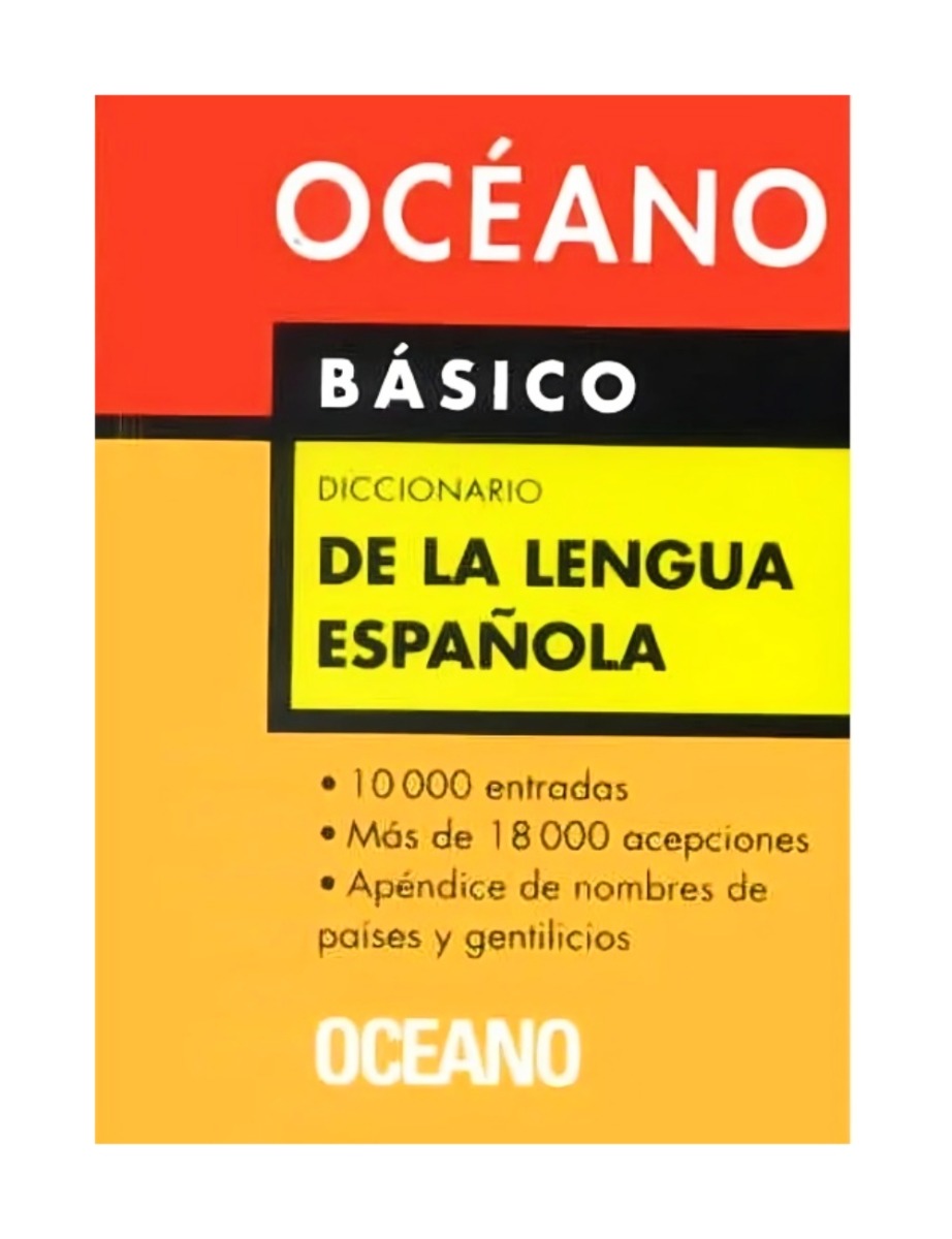 LIBRO DICCIONARIO BASICO LENGUA ESPAÑOLA / OCEANO / OCEANO OCEANO - 1