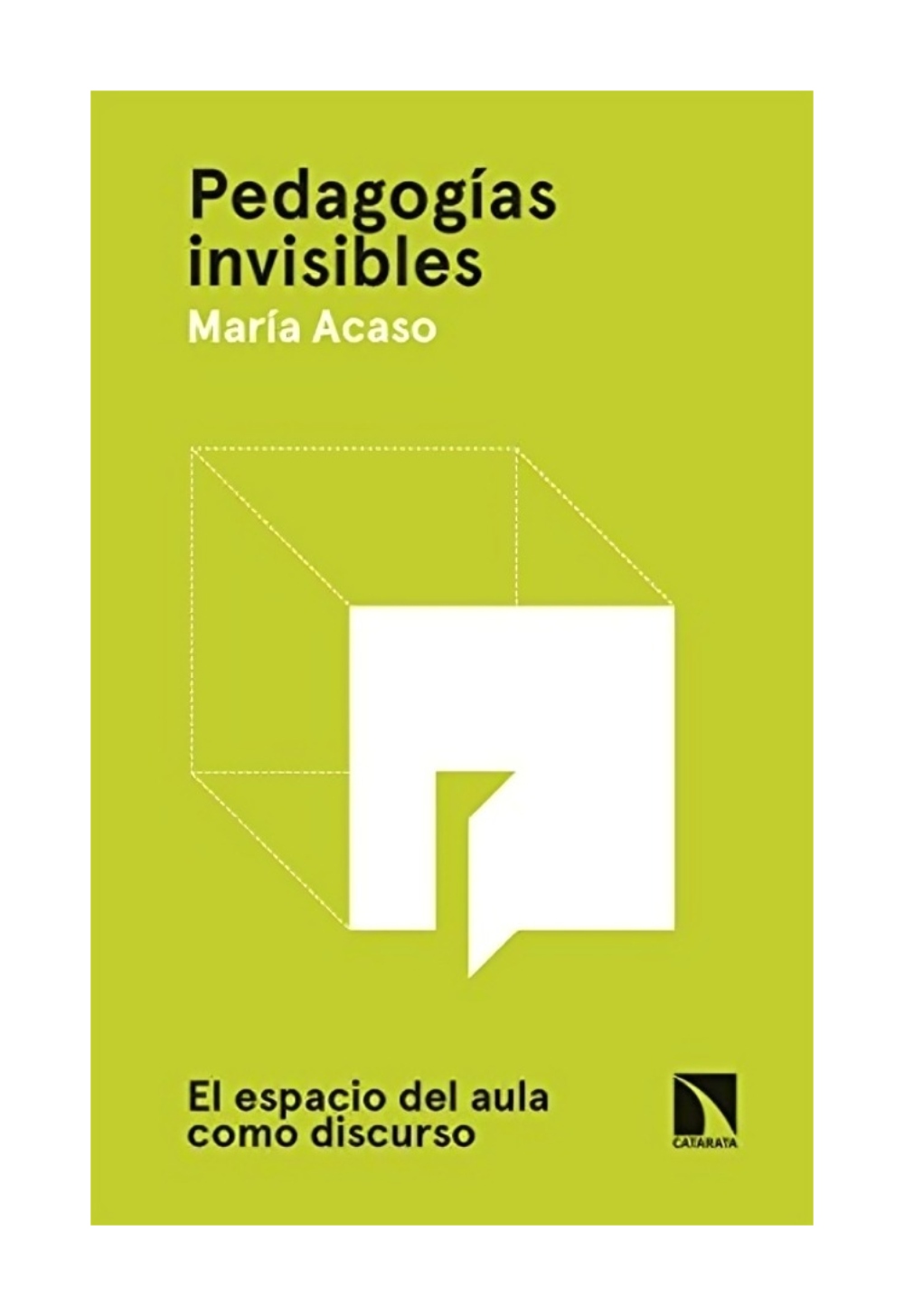 LIBRO PEDAGOGIAS INVISIBLES / CATARATA / MARIA ACASO - 1