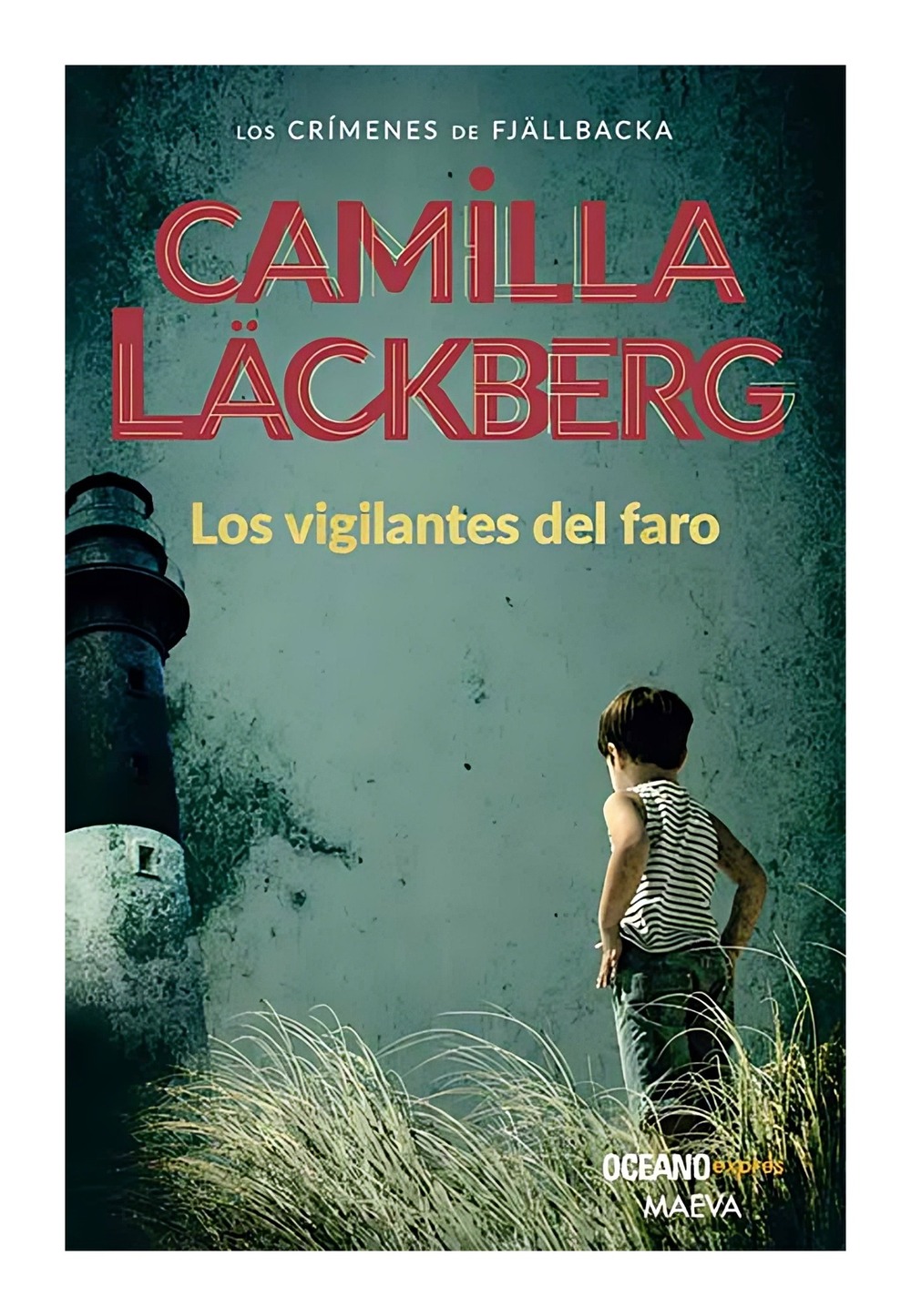 LIBRO LOS VIGILANTES DEL FARO / OCEANO EXPRES / CAMILLA LACKBERG - 1