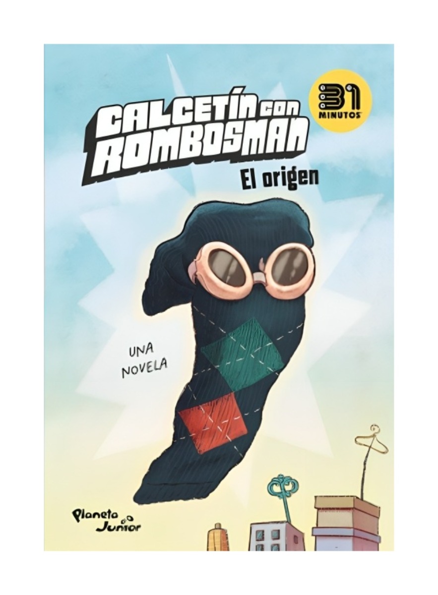 LIBRO CALCETIN CON ROMBOS MAN: EL ORIGEN / PLANETA JUNIOR / 31 MINUTOS - 1