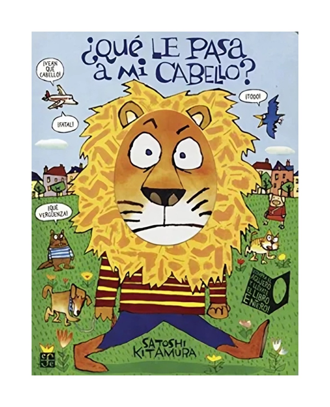 LIBRO QUE LE PASA A MI CABELLO - GRANDE / FCE MEXICO / KITAMURA SATOSHI - 1