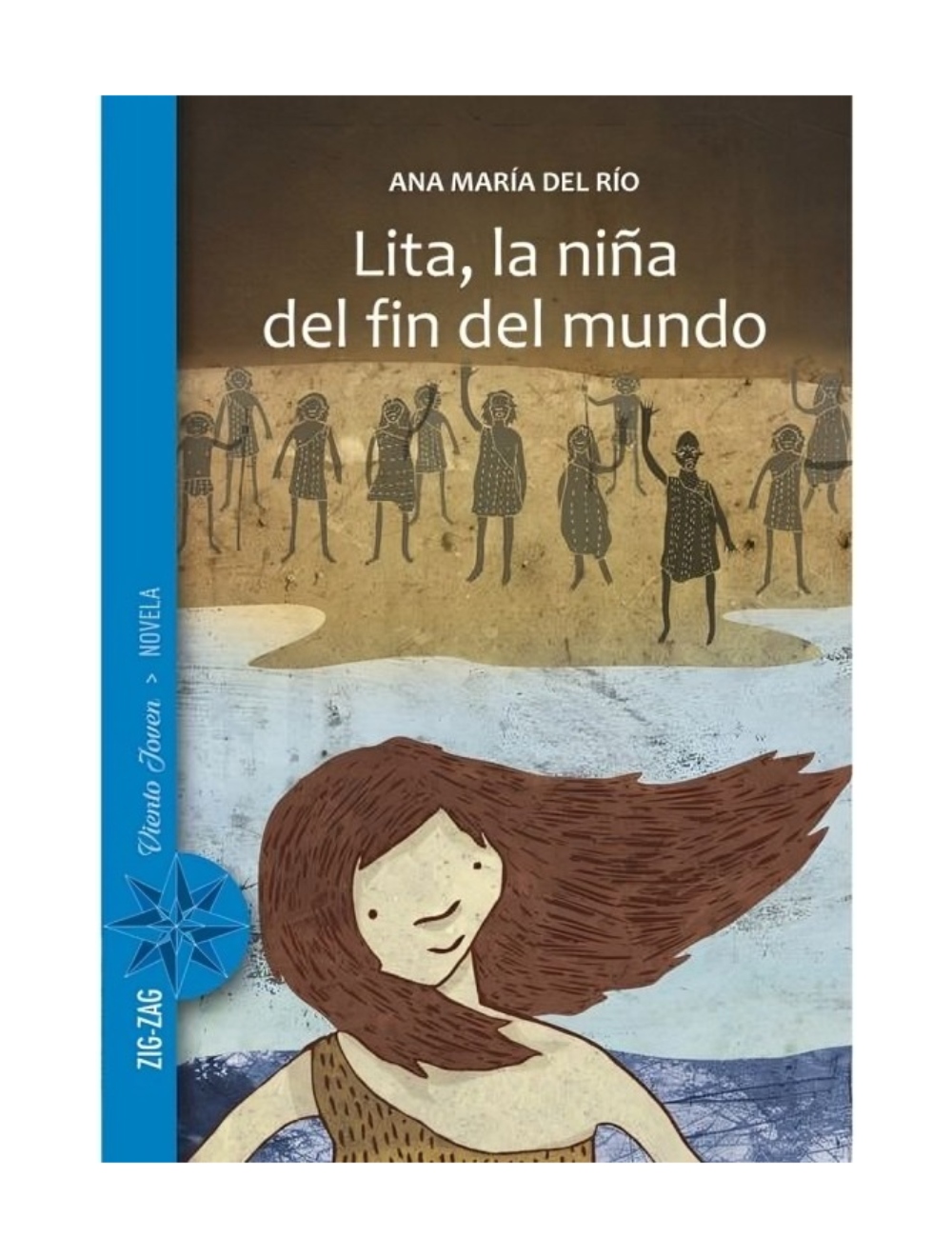 LIBRO LITA, LA NIÑA DEL FIN DEL MUNDO / ZIG-ZAG / ANA MARIA DEL RIO - 1