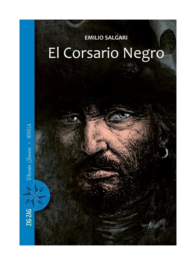 LIBRO EL CORSARIO NEGRO / ZIG-ZAG / EMILIO SALGARI - 1