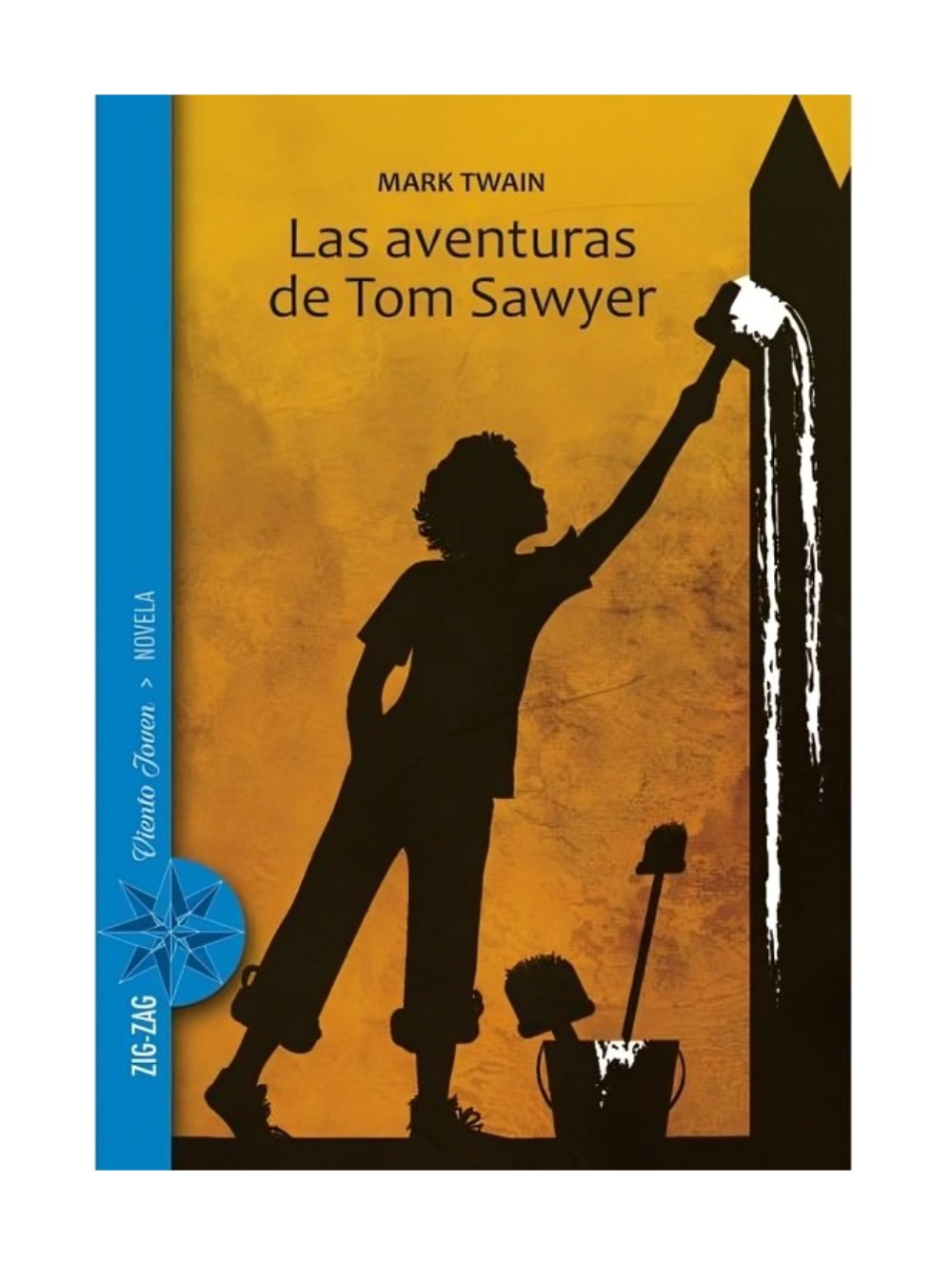 LIBRO LAS AVENTURAS DE TOM SAWYER / ZIG-ZAG / MARK TWAIN - 1