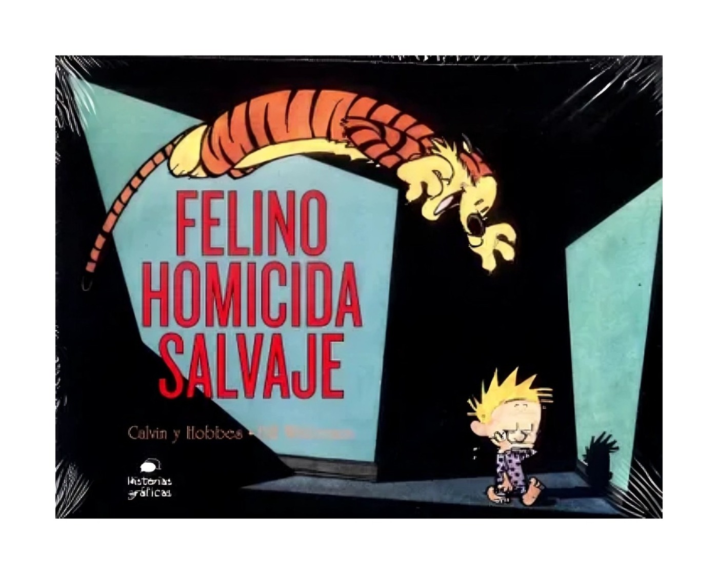 LIBRO CALVIN Y HOBBES FELINO HOMICIDA SALVAJE - 9 / OCEANO HISTORIAS GRAFICAS / - 1