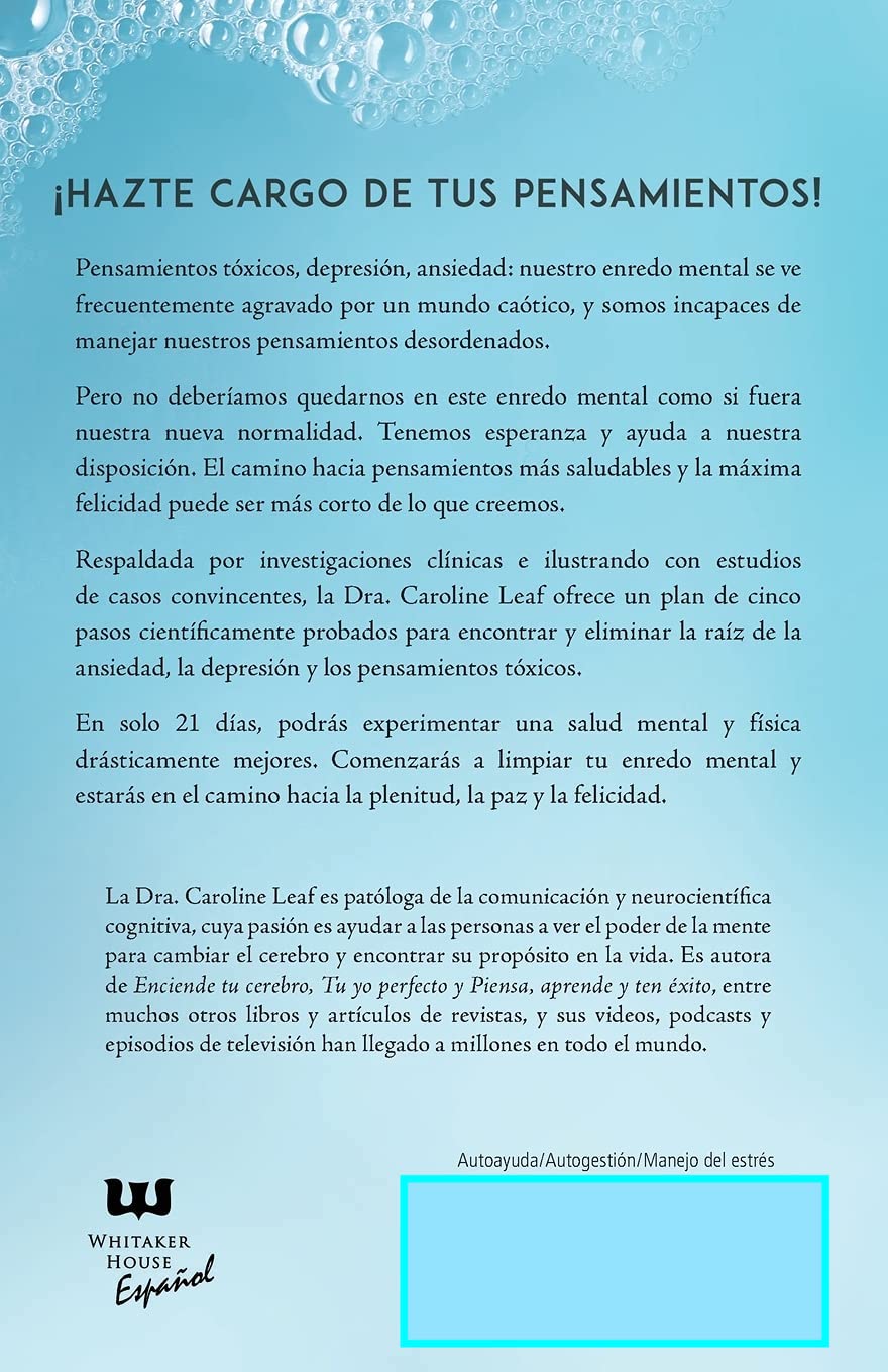 LIBRO LIMPIA TU ENREDO MENTAL / WHITAKER HOUSE / CAROLINE LEAF - 2