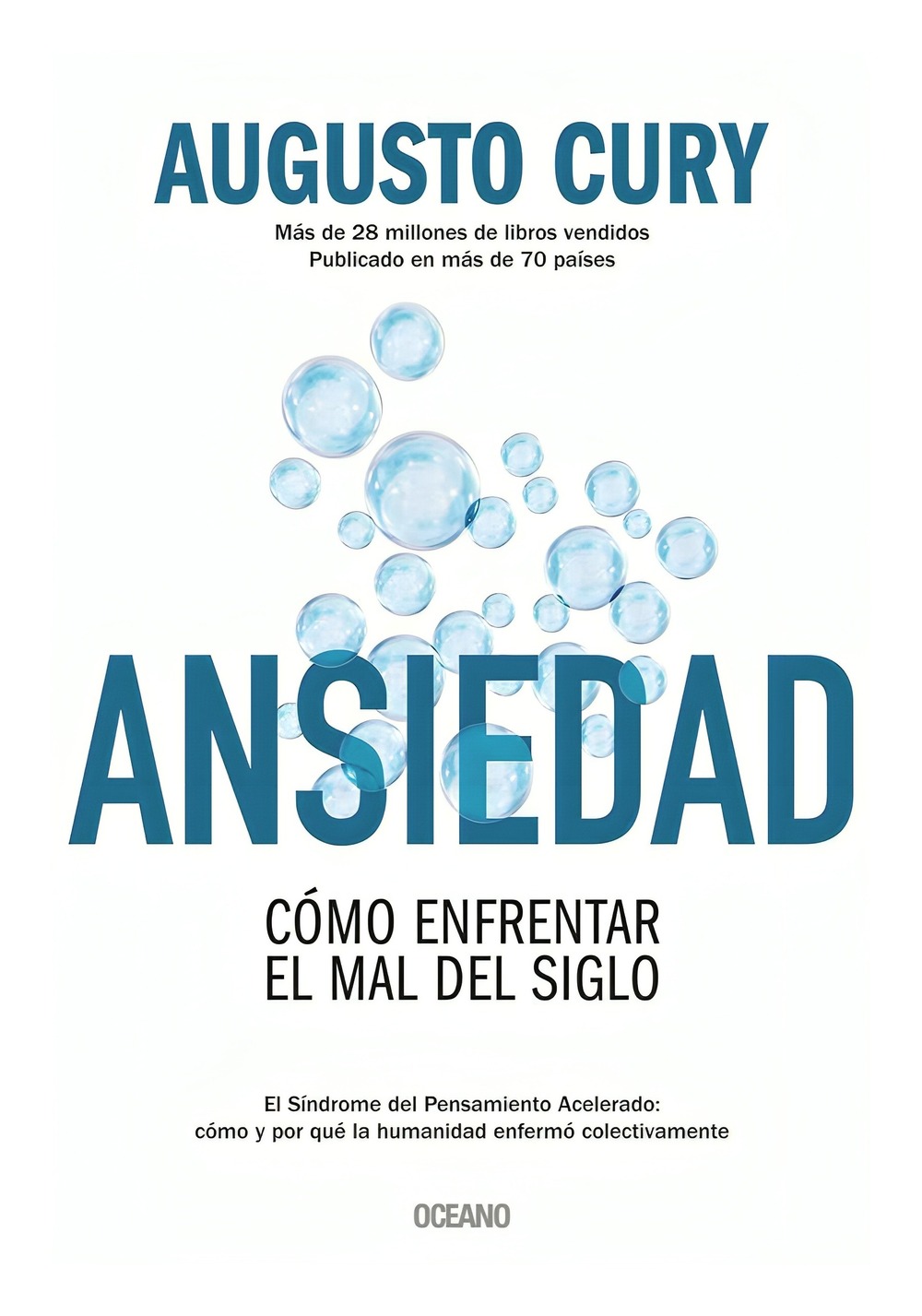 LIBRO ANSIEDAD / OCEANO / AUGUSTO CURY - 1