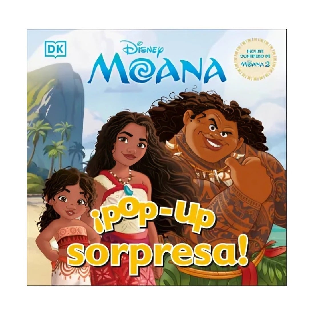 LIBRO POP-UP SORPRESA DISNEY MOANA / DK / AUTORES DK - 1