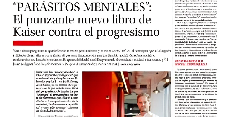 LIBRO PARASITOS MENTALES / TAPA BLANDA / AXEL KAISER - 4