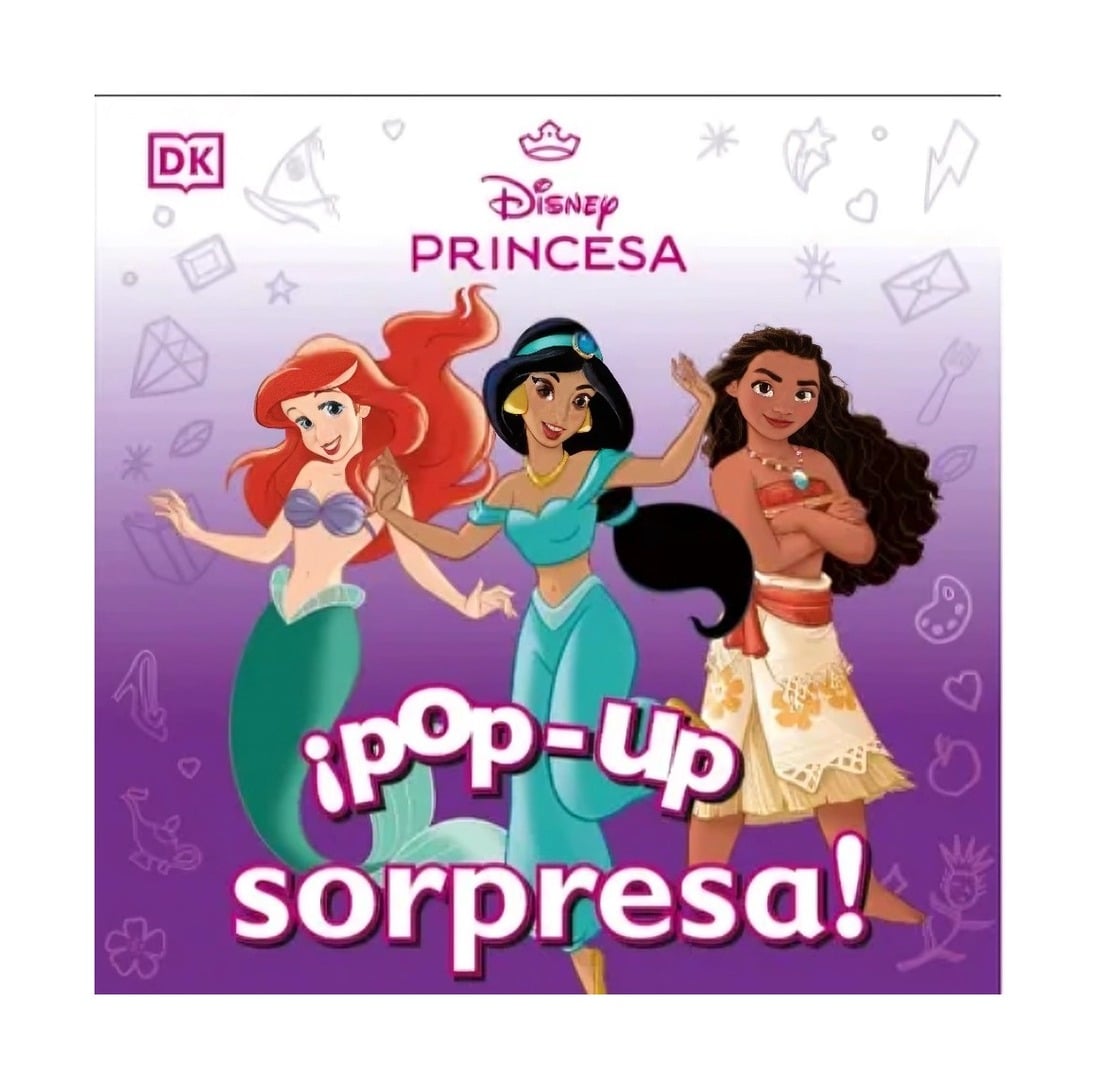 LIBRO POP-UP SORPRESA DISNEY PRINCESA / DK / AUTORES DK - 1