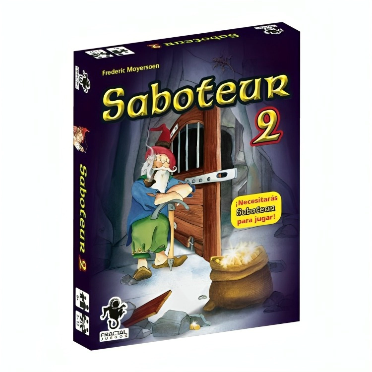JUEGO MESA TOP10BOOKS SABOTEUR 2. / DEVIR SABOTEUR 2 DEVIR - 1