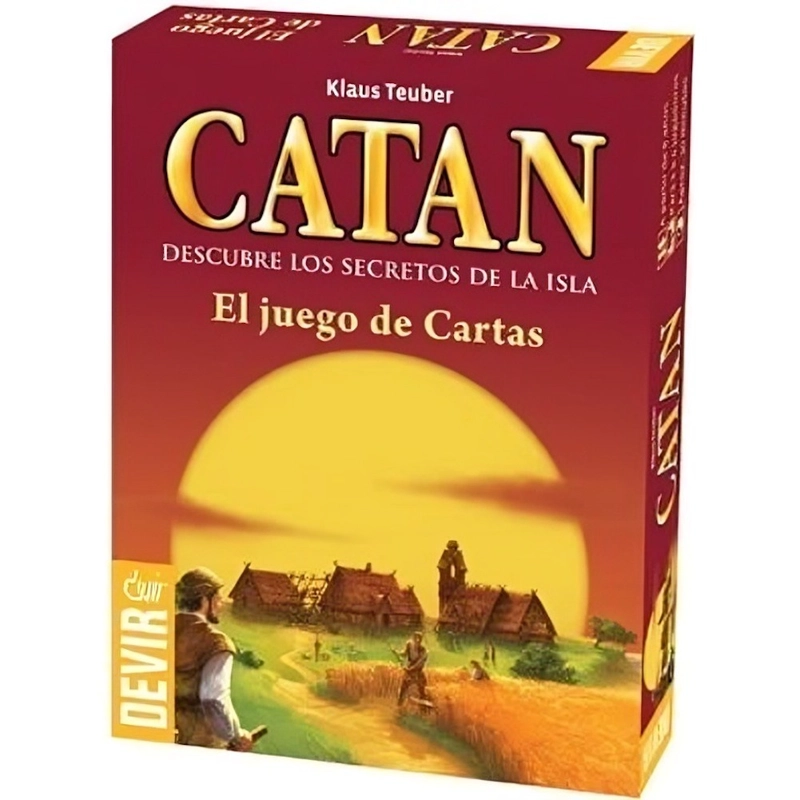 JUEGO MESA TOP10BOOKS CATAN: EL DE CARTAS DEVIR - 1