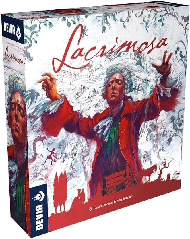 JUEGO MESA TOP10BOOKS LACRIMOSA DEVIR - 1