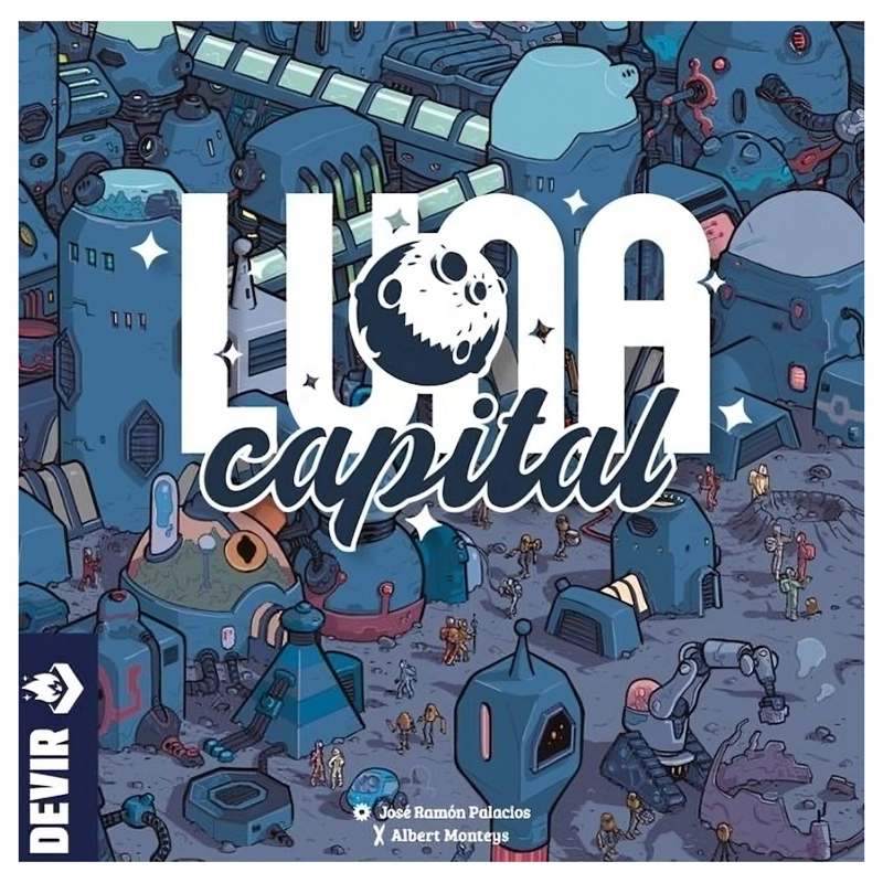 JUEGO MESA TOP10BOOKS LUNA CAPITAL DEVIR - 1