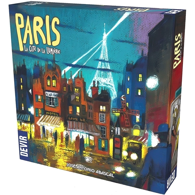 JUEGO MESA TOP10BOOKS PARÍS: LA CITÉ DE LA LUMIÈRE DEVIR - 1